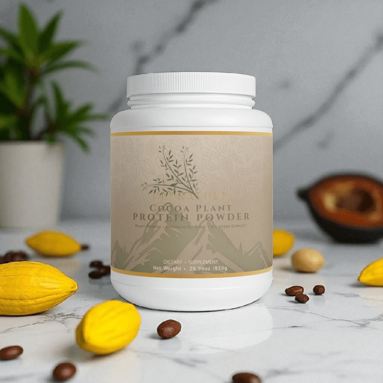 Cocoa Plant Protein Powder
