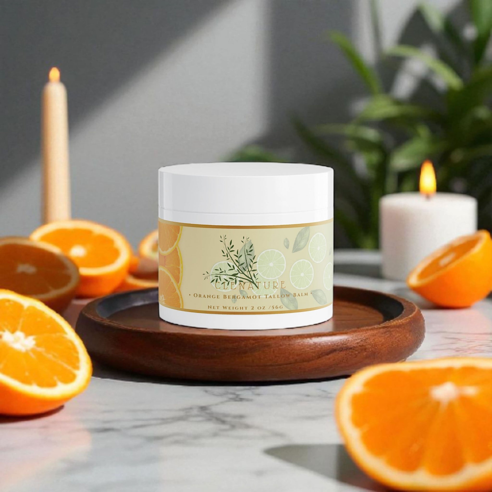 Orange Bergamot Tallow Balm