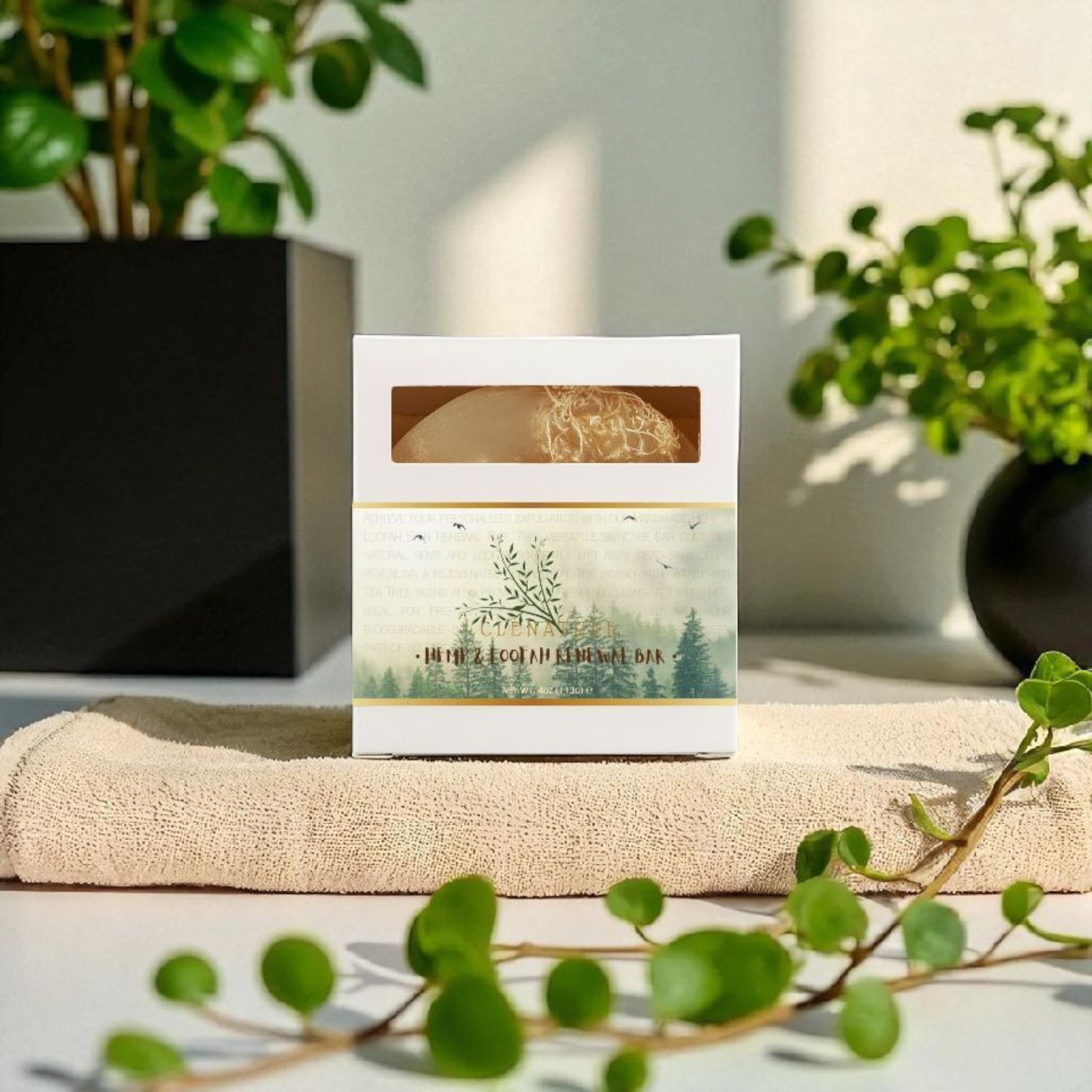 Hemp & Loofah Renewal Bar